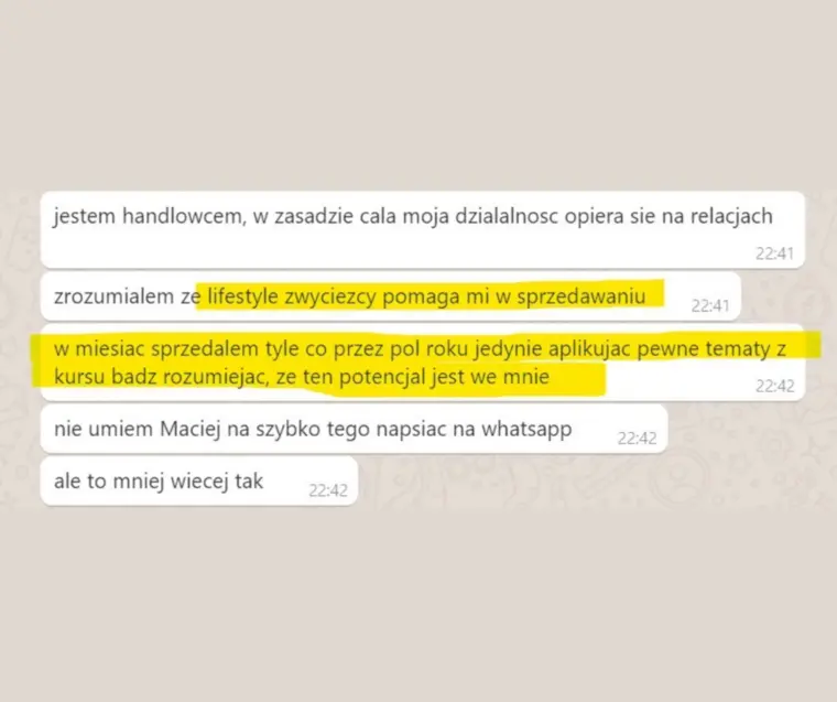 6x Więcej Pieniędzy dla Macieja